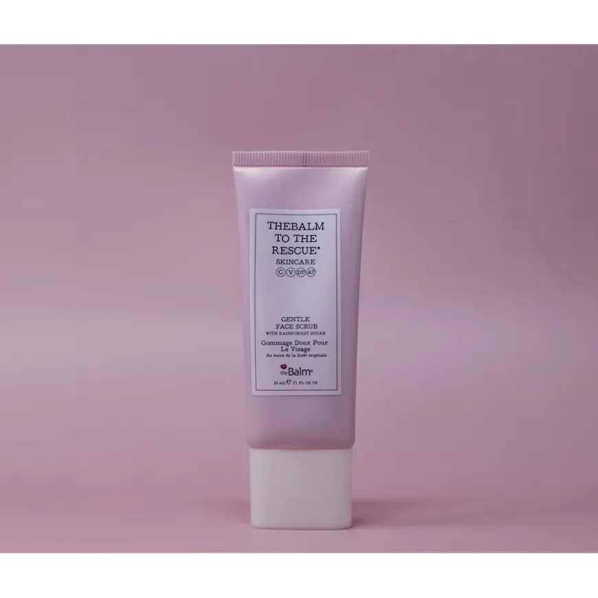 Zachte gezichtsscrub